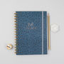 'Bright Ideas' Navy Personalised Hardback Notebook, thumbnail 2 of 7