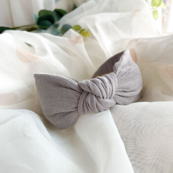 Grey Knot Headband, 2 of 4