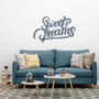 Sweet Dreams Wooden Wall Sign For Cozy Bedtime Vibes, thumbnail 9 of 12