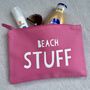 Personalised Sun Stuff Storage Pouch Holiday Bag, thumbnail 4 of 5