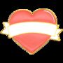 Biscuiteers Hand Iced Personalised Valentine’s Heart Letterbox Biscuit, thumbnail 2 of 3