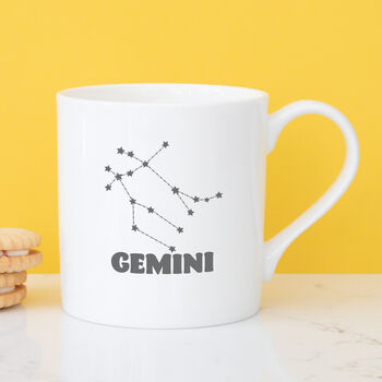 Gemini Constellation China Mug, 3 of 9