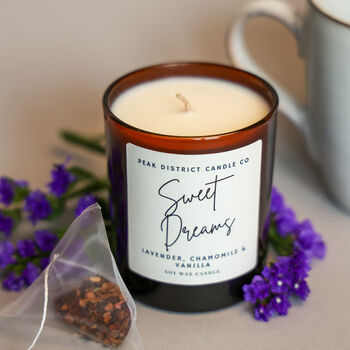 Sweet Dreams Scented Soy Candle, 3 of 3