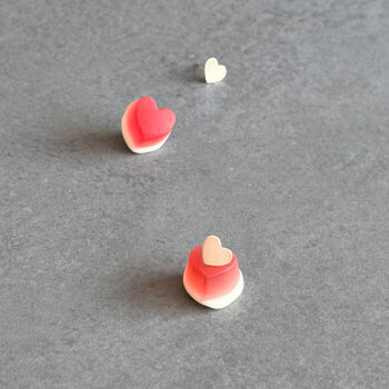 Love Always Sterling Silver Heart Earrings, 5 of 12