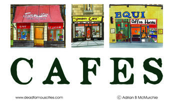 Glasgow Cafes Tea Towel, 7 of 7