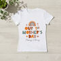 Personalised First Mother's Day Mummy And Me Matching T Shirt And Babygrow Set Boho, thumbnail 3 of 4