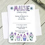 Personalised Childrens Cupcake Party Invitations, thumbnail 1 of 5