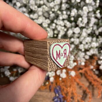 Personalised Heart Stamp, 5 of 7