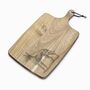 Personalised Pharaoh Hound Engraved Acacia Serving Board, thumbnail 8 of 9