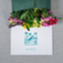 'Posy Pick Me Up' Fresh Flower And Card Gift, thumbnail 3 of 12