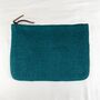 Fair Trade Eco Zip Felt Document Pouch Laptop Sleeve, thumbnail 10 of 12