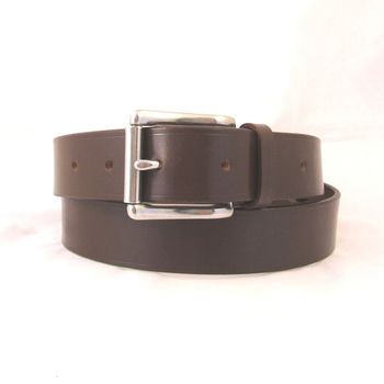 Personalised Handsewn Bravo English Bridle Leather Belt, 2 of 9