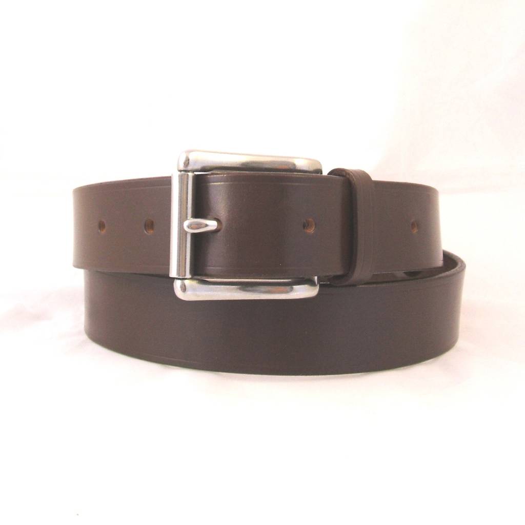 Personalised Handsewn Bravo English Bridle Leather Belt By TBM - The ...