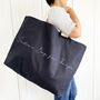 Giant Navy Personalised Bag For Things, thumbnail 3 of 3