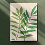 Eucalyptus Green Notecard, thumbnail 1 of 2