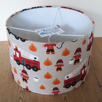 Child's Fire Engine Lampshade, 4 of 9