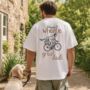 Personalised Wheelie Great Dad T Shirt With Dog, thumbnail 1 of 3