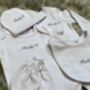 Newborn Five Piece Embroidered Baby Gift Set, thumbnail 2 of 8