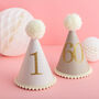 Neutral Tone Any Age Party Hat, thumbnail 1 of 6
