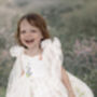 Athena ~ Ivory White Party Or Flower Girl Dress, thumbnail 9 of 9