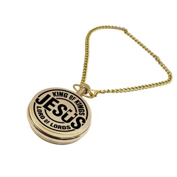 Personalised Pocket Watch For Baptism, First Communion, Confirmation, Christening Gift, 4 of 12