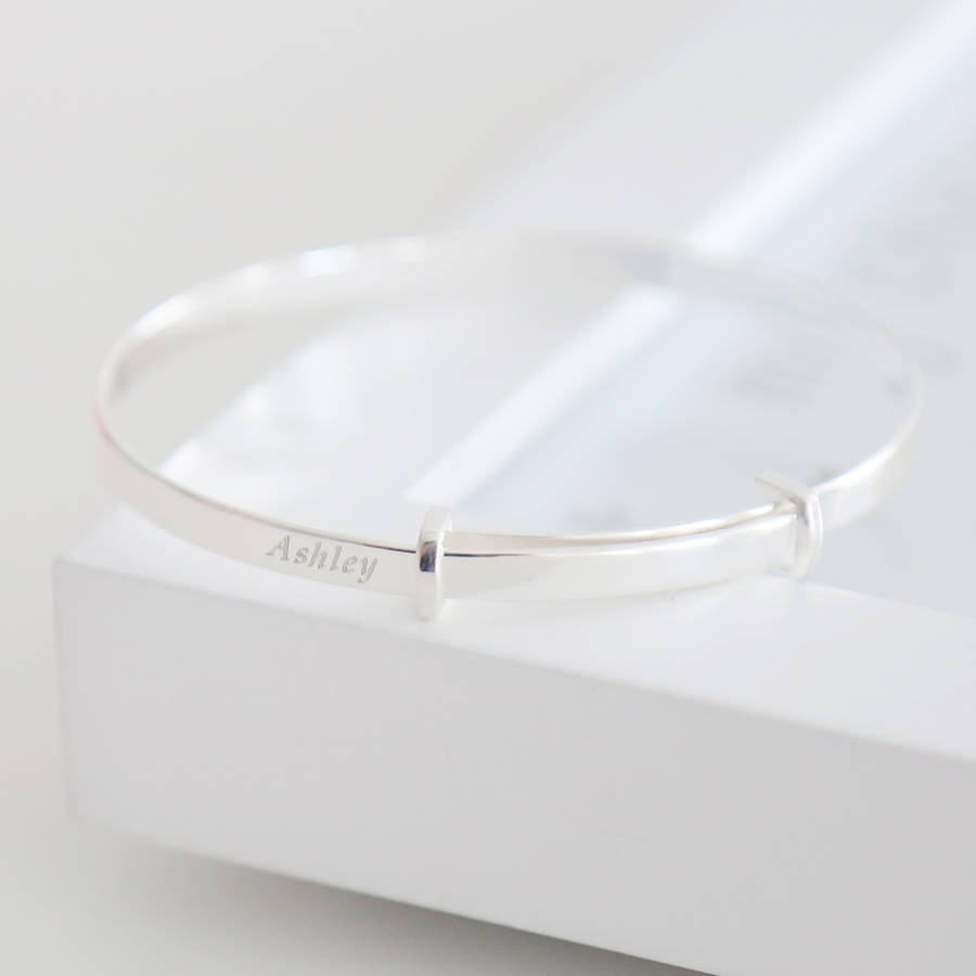 Personalised Children's Bangle By My 1st Years | notonthehighstreet.com