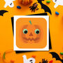 Halloween Invitation Cards With Glow In The Dark Eyes, thumbnail 7 of 9
