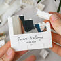 Personalised Romantic Style Block For Couple, thumbnail 5 of 11