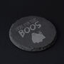 'Here For The Boos' Halloween Set Of Four Coasters, thumbnail 1 of 2