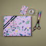Pale Pink Terrazzo Wrapping Paper Set, thumbnail 8 of 10