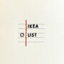 New House 'Ikea' Hand Embroidered Card, thumbnail 1 of 3