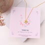 Thank You For Helping Me Tie The Knot Necklace, thumbnail 1 of 5