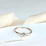 The Sovereign 9ct Gold And Diamond Ring, thumbnail 3 of 5