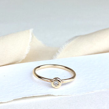 The Sovereign 9ct Gold And Diamond Ring, 3 of 5