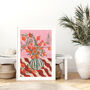 Vase Of Clementines Still Life Print, thumbnail 3 of 9