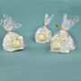 G Decor Set Of Three Freddie Cute White Sheep 3D Candle, thumbnail 4 of 4