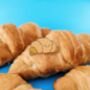 Croissant Kawaii Enamel Pin, thumbnail 1 of 5