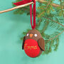 Personalised Hand Painted Christmas Character Baubles, thumbnail 5 of 5