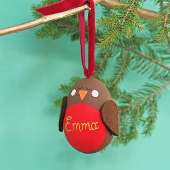 Personalised Hand Painted Christmas Character Baubles, 5 of 5
