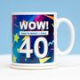 'Wow! That's What I Call 40' Mug, thumbnail 2 of 4