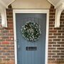 Artificial Fir Christmas Door Wreath, thumbnail 2 of 2