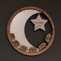 Bear, Moon And Star Personalised Family Wall Plaque, thumbnail 2 of 3