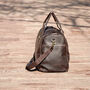 Large Genuine Leather Holdall, thumbnail 8 of 12