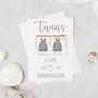 Personalised Twins Congratulations Card, thumbnail 6 of 7