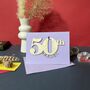 Personalised Golden 50th Wedding Anniversary, thumbnail 9 of 9
