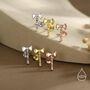 Sterling Silver Double Headed Viking Axe Stud Earrings, thumbnail 6 of 12