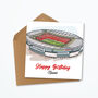 Arsenal Personalised Birthday Card, thumbnail 2 of 6