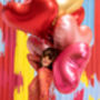 Pink Heart Foil Balloon, thumbnail 4 of 4