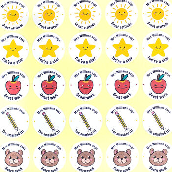 Personalised Teacher Stickers, 6 of 6
