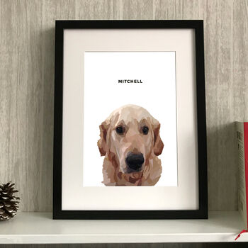 Personalised Dog Portrait Colour Illustration, 7 of 7